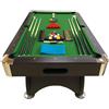 Simba TAVOLO DA BILIARDO + ACCESSORI PER CARAMBOLA - SNOOKER VERDE billiard table 7FT 7 piedi - Misure di gioco 188 cm x 96 cm