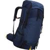 Dilwe Zaino da Leggero, Spalline Traspiranti con Fibbia Pettorale Regolabile e Scomparto per Borsa Dell'Acqua, per la Pesca in Bicicletta da Campeggio All'aperto (60L) (60L)