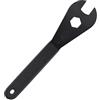 Whychstore Chiave per mozzo per bicicletta, 15 mm, spessore 2 mm, in acciaio al carbonio, strumento per pedali per mountain bike e biciclette pieghevoli, nero