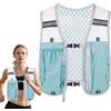 Generico Gilet Da Trail Running | Zainetto Sportivo Traspirante | Equipaggiamento Toracico Stabile per Jogging Maratone Escursionismo Ciclismo