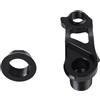 VIRELLO Forcellino deragliatore per Cervelo S3 C3 C5 R3 R5 PX Soloist, montaggio diretto, freno a disco, gancio posteriore, asse passante M10 x 1,75, nero