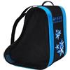 Chatonshen Borsa Pattini Inline Zaino Portaoggetti Skate Borsa Pattinaggio Spalla Ragazzi Tessuto Oxford Resistente con Tre Scomparti Adatta Bambini Ragazze