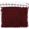 HIFRQVVC Rete di ricambio per badminton, Rete da badminton in polipropilene rosso vino 2,1-5,1 mx 76 cm(4.1mx76cm)