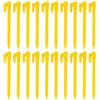 SNGUOQ 20 pz picchetti for Tende da Campeggio all'aperto Tenda chiodo 30 cm Acciaio Resistente palo for baldacchino Accessori per Campeggio E Outdoor(Black)