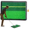 Zunishaone Tappetino da golf - Suola in 30,5 x 40,6 cm + artificiale, tappetino da allenamento, antiscivolo, ideale per interni ed esterni, cortile, soggiorno, cortile, pratica verde, base di