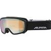 ALPINA Unisex - Adulto, SCARABEO JR. HM Occhiali da sci, black, One Size