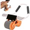 Yonuaret Roller Roller AB, AB Trainer | Ruota addominale rimovibile con supporto al gomito | Forniture di allenamento portatili, rafforzamento 'allenatore per uomini, donne