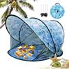 Generisch Parasole, circa 130 x 130 x 100 cm, portatile e si in pochi secondi, tenda da campeggio leggera, per 2-3 persone, avventura, giardino, prato, , cortile, escursionismo, pesca