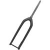 Generico Forcella Rigida MTB Interamente in Fibra di Carbonio, Perno Passante Boost da 15 x 110 mm, for Ruote da 26/27,5/29 Pollici(27.5 inch)