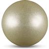 DRUNA Palla per Ginnasta Ritmica Glitter 300 g 15 cm Argento