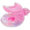 Gvblkq Gonfiabili Piscina Bambini - Materassino acquatico a forma di farfalla con protezione solare e tettoia - Gonfiabili Piscina Bambini | Per Lago, Estate, Giochi in Spiaggia e Nuoto all'Aperto e