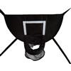 Generic Anello da basket per trampolino - Attacco morbido per bambini, set di pallacanestro sicuro | Include 4 palline e pompa, per trampolino facili da installare per giardino e giardino, prato
