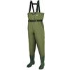 DAM Taslan Chest Wader, Salopette, Trampolieri, Tutti i tipi di pesca, Unisex, Verde, EU 42 | UK 8 | US 9