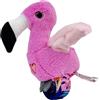 Happy Yappers Uccello peluche interattivo - Modalità Ricerca, Musica & Chirping Suoni, Modalità Sleep, Ricaricabile, Ideale per bambini dai 18 mesi in su, Cavo di ricarica USB-C incluso (Flamingo)