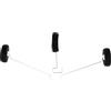 TOYANDONA Set 1 Kit Carrello di Atterraggio per Aerei Rc Copertura Pale in Plastico e Lega, Compatibile e Facile da Installare per Modellini di Aerei Telecomandati