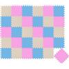 LittleTom 27 Pezzi Tappetino Puzzle per Bambini - 30x30 Tappeto Neonato Tatami da Gioco Schiuma EVA