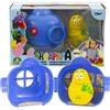 Giochi Preziosi Barbapapa- Barpapapà-Casetta Blue di Barbazoo con Dipinto Floreale Esterno Porta E Finestra Apribili, Decorata all'Interno con Stikers, BAP42200