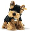 Steiff 76923 Peluche Originale Cane Herkules Yorkshire Terrier, Circa 24 cm, Con Bottone In Peluche, Per Bambini Dalla Nascita, Colore: Marrone, Nero