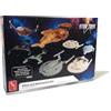 AMT Star Trek - Set di navi avversari e alleati, scala 1:2500, livello di abilità 2,