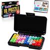 Ycaaeo Giochi di Puzzle per Bambini, IQ Puzzler Pro, Iq Stars Smart Games, IQ Puzzle Game, Con 120 Stimolanti Giochi di Logica in 3d, Questo è un Gioco di Logica Antistress per Bambini e Adulti