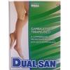 Dualsan Gambaletto Terapeutico Compressione Decrescente KKL1/2 Punta Aperta Taglia 4