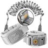 Lehoo Castle Guinzaglio per Bambini, 1,5M Cinturino per Bambini Antiperduta, Bracciale Sicurezza Bambino, Portatile Che Cammina Anti-Perso Mano Cintura(grigio)