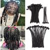 Orientfashion Locks Extension per capelli umani, fatti a mano Locks capelli naturali per uomo/donna Dreadlocks estensioni dei capelli umani (20 locs/pack, 6 pollici 0,4 cm)