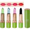 YIMVUNZ Set di 4 Rossetti PH Reagente Cambia Colore con Aloe Vera, Rossetto Lunga Durata Idratante, Balsamo Labbra Adattivo al PH in 4 Tonalità, Regalo Trucco per Donna e Ragazza