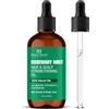Botanic Hearth Olio per capelli e cuoio capelluto al rosmarino e menta (59 ml) | Trattamento naturale per capelli e cuoio capelluto | Oli essenziali nutrienti e rinforzanti per capelli più folti e