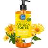 bleu & marine Bretania Arnica Gel FORTE & Concentrato 90% di Estratto di Arnica BIO da Agricoltura Biologica. Gel Massaggi Muscolari e Articolari. Idratante per la Pelle - 200 ml