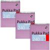 Pukka Pad PUKKA SHORTIE METALLIC A5 WRIT PAD80GSM
