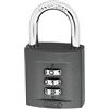 ABUS A0158 50 - Lucchetto a combinazione in zinco pressofuso, 50 mm