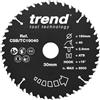 Trend Lama Circolare in Legno PTFE, Diametro 190 mm, Foro 30 mm, 40 Denti, Metallo Duro (TCT), Taglio 2,6 mm, Angolo +15°, CSB/TC19040