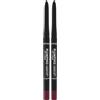 Catrice Cosmetics Catrice Plumping - Lip Liner, n. 180, rosso, idratante, a lunga durata, opacizzante, colorante, opaco, vegano, impermeabile, senza olio, senza alcool, confezione da 2 (0,35 g)