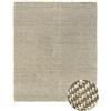 HAMID - Tappeto in Juta Alcazar 100% Fibra di Iuta Naturale Bianco, Tappeto Morbido e ad Alta Resistenza, Tessuto a Mano, Soggiorno, Camera da Letto, Tappeto Corridoio, Bianco (250x200cm)