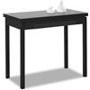 ASTIMESA Tavolo da Cucina a Libro, Grigio, 80 x 40 cm a 80 x 80 cm