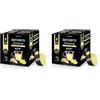King Cup - 1 Confezione da 20 Capsule di Zenzero e Limone da Zuccherare, 10 Capsule 100% Compatibili con Sistema Nescafè Dolce Gusto di Bevanda al Gusto di Zenzero e Limone, Senza Glutine e Lattosio