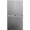 Haier Cube 90 Serie 7 HCR7918ENMP frigorifero 4 porte Libera installazione 629 L E Platino, Acciaio inox