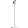 Cooee Design - Portacandela in acciaio INOX, 9 cm, colore: Bianco