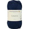 Schachenmayr - Catania Filati per Maglieria e Uncinetto in Cotone, Colore Nr. 124 Blu Marino - 1 Pezzo
