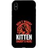 Alpha Wolf Don't Worry Kitten Custodia per iPhone XS Max Non preoccuparti, Kitten Daddy è qui, meme maschile Alpha Wolf
