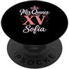 Mis Quince Sofia Tees Mis Quince Sofia 15 Quinceanera Messicano Compleanno XV Festa PopSockets PopGrip Adesivo