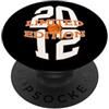 COOL BASKETBALL DESIGNS AND OUTFITS Pallone da basket 14 anni edizione limitata 2012 14° compleanno PopSockets PopGrip Adesivo