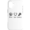 Costumi da lacrosse divertenti Custodia per iPhone 16 Giocatore di lacrosse Vita Partecipante Lacrosse Campo
