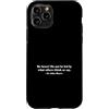 BOSCO SALESIAN PRINTS Custodia per iPhone 11 Pro Stampa Do Not Be Led by What Others Think St. John Bosco