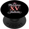 Mis Quince Julieta Tees Mis Quince Julieta 15 Quinceanera Messicano Compleanno XV Festa PopSockets PopGrip Adesivo