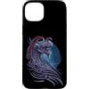 Spiral Custodia per iPhone 15 Plus Ufficiale Spiral Dragon Borne Gothic Fantasy
