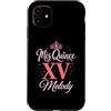 Mis Quince Melody Tees Custodia per iPhone 11 Mis Quince Melody 15 Quinceanera Messicano Compleanno XV Festa