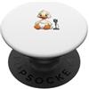 Timowo Studio Anatra Dolce con Microfono PopSockets PopGrip Adesivo