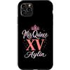 Mis Quince Aylin Tees Custodia per iPhone 11 Pro Max Mis Quince Aylin 15 Quinceanera Messicano Compleanno XV Festa